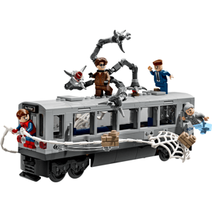 LEGO® ǀ Marvel Spider-Man vs. Doc Ock Subway Train Scene 76321